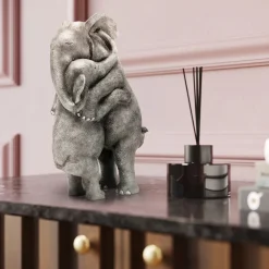 Figurki Dekoracyjne*KARE Design Figurka Dekoracyjna Elephant Hug 22x36 Cm