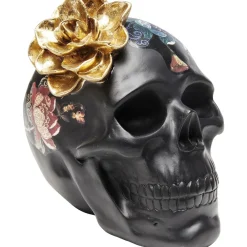 Figurki Dekoracyjne*KARE Design Figurka Dekoracyjna Flower Skull 24x22 Cm