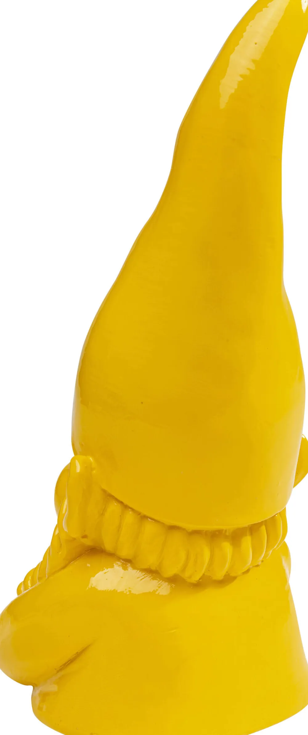 Figurki Dekoracyjne*KARE Design Figurka Dekoracyjna Krasnal żółty 10x21 Cm