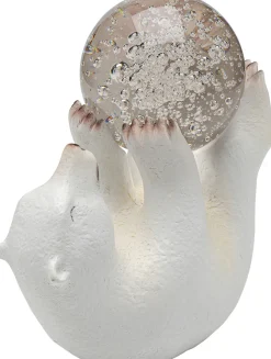 Figurki Dekoracyjne*KARE Design Figurka Dekoracyjna Miś Polarny 23x26 Cm