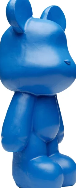 Figurki Dekoracyjne*KARE Design Figurka Dekoracyjna Niebieski Miś 51 Cm