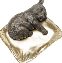 Figurki Dekoracyjne*KARE Design Figurka Dekoracyjna śpiąca Koala Brązowo-złota 35x35 Cm