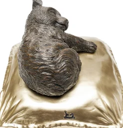 Figurki Dekoracyjne*KARE Design Figurka Dekoracyjna śpiąca Koala Brązowo-złota 35x35 Cm