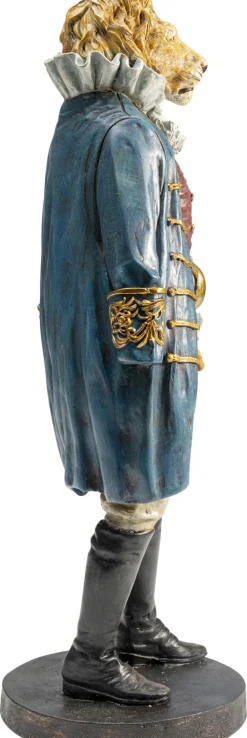 Figurki Dekoracyjne*KARE Design Figurka Dekoracyjna Sir Lion Standing 18x41 Cm Kolorowa
