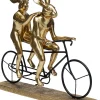 Figurki Dekoracyjne*KARE Design Figurka Dekoracyjna Tandem Rabbits 43x34 Cm Czarno-złota