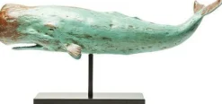 Figurki Dekoracyjne*KARE Design Figurka Dekoracyjna Whale Base 77x39 Cm Zielona