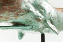 Figurki Dekoracyjne*KARE Design Figurka Dekoracyjna Whale Base 77x39 Cm Zielona