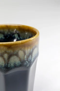Zastawa Stołowa|Filiżanki*KARE Design Filiżanka Do Espresso Kamionkowa Ciemnoniebieska 105 Ml