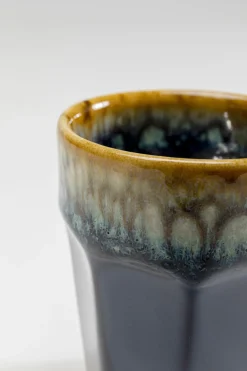 Zastawa Stołowa|Filiżanki*KARE Design Filiżanka Do Espresso Kamionkowa Ciemnoniebieska 105 Ml