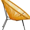 Fotele*KARE Design Fotel Acapulco 73x85 Cm Pomarańczowy