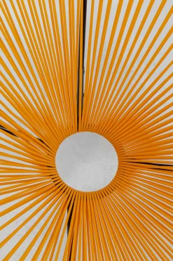 Fotele*KARE Design Fotel Acapulco 73x85 Cm Pomarańczowy
