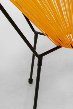 Fotele*KARE Design Fotel Acapulco 73x85 Cm Pomarańczowy