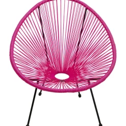 Fotele*KARE Design Fotel Acapulco 73x85 Cm Różowy