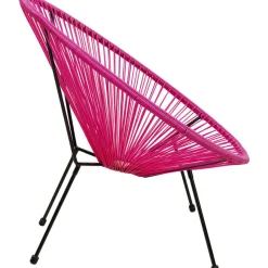 Fotele*KARE Design Fotel Acapulco 73x85 Cm Różowy