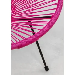 Fotele*KARE Design Fotel Acapulco 73x85 Cm Różowy