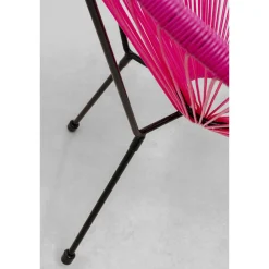 Fotele*KARE Design Fotel Acapulco 73x85 Cm Różowy