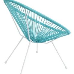 Fotele*KARE Design Fotel Acapulco 73x85 Cm Turkusowy
