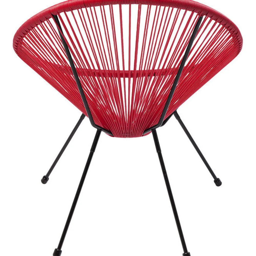 Fotele*KARE Design Fotel Acapulco 73x85 Cm Wiśniowy
