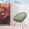Fotele*KARE Design Fotel Acapulco 73x85 Cm Zielony