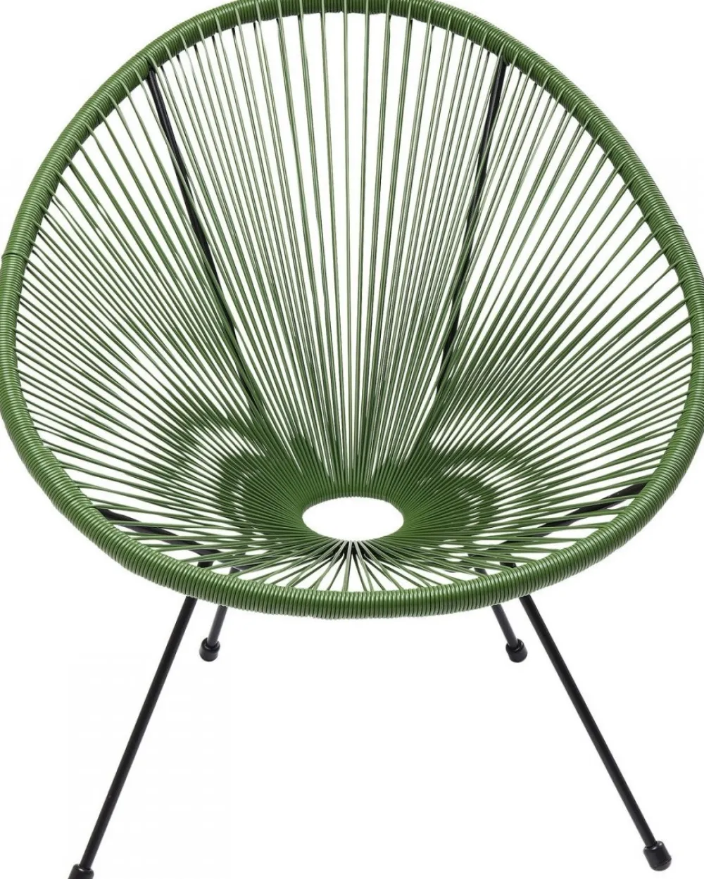 Fotele*KARE Design Fotel Acapulco 73x85 Cm Zielony