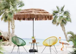 Fotele*KARE Design Fotel Acapulco 73x85 Cm Zielony