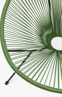 Fotele*KARE Design Fotel Acapulco 73x85 Cm Zielony