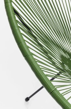 Fotele*KARE Design Fotel Acapulco 73x85 Cm Zielony