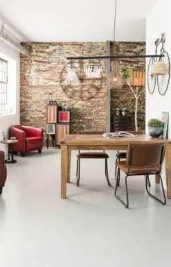 Fotele*KARE Design Fotel Cigar Lounge 72x70 Cm Czerwony