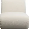 Fotele*KARE Design Fotel Kremowy Do Salonu Skandynawski Podstawa Drewniana 92x73 Cm