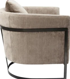 Fotele*KARE Design Fotel La Vida 76x74 Cm Beżowy
