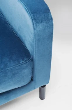 Fotele*KARE Design Fotel Lullaby 102x70 Cm Petrol