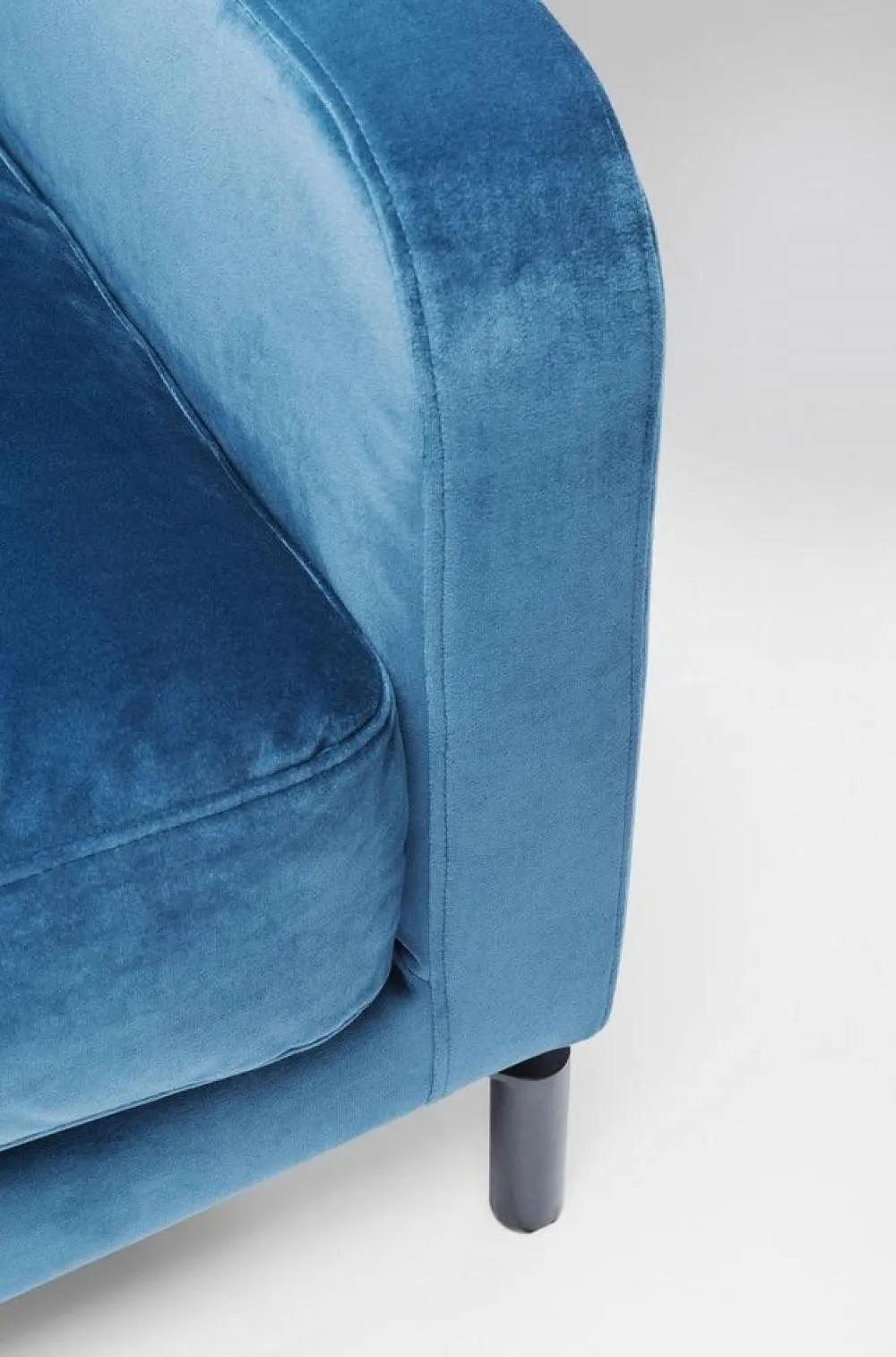 Fotele*KARE Design Fotel Lullaby 102x70 Cm Petrol