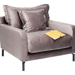 Fotele*KARE Design Fotel Lullaby 102x70 Cm Taupe