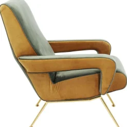 Fotele*KARE Design Fotel Luna High 74x93 Cm Zielony