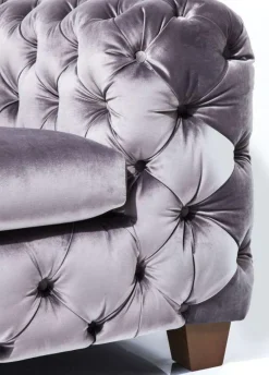 Fotele*KARE Design Fotel My Desire 128x68 Cm Szary