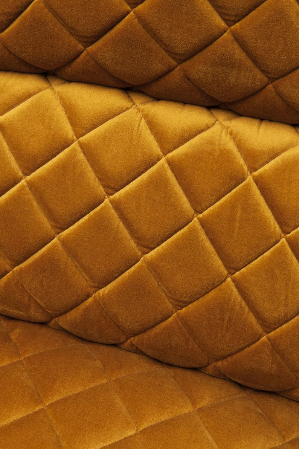 Fotele*KARE Design Fotel Nonna 71x97 Cm Musztardowy
