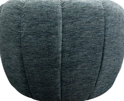 Fotele*KARE Design Fotel Obrotowy Nowoczesny Niebieski Do Salonu 86x72 Cm