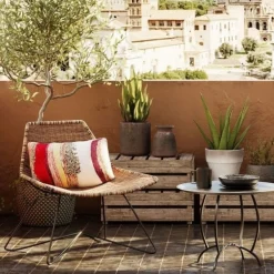 Fotele*KARE Design Fotel Ogrodowy Sansibar 78x71 Cm