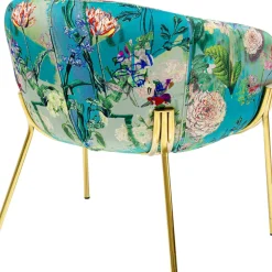 Fotele*KARE Design Fotel Paradise 76x73 Cm Kolorowy