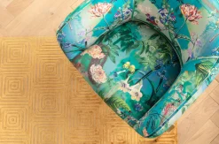 Fotele*KARE Design Fotel Paradise 76x73 Cm Kolorowy