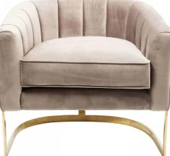 Fotele*KARE Design Fotel Pure Elegance 77x71 Cm Beżowy