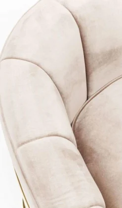 Fotele*KARE Design Fotel Pure Elegance 77x71 Cm Beżowy