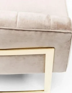 Fotele*KARE Design Fotel Pure Elegance 77x71 Cm Beżowy