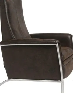 Fotele*KARE Design Fotel Rozkładany Lazy 72x104 Cm Brązowy