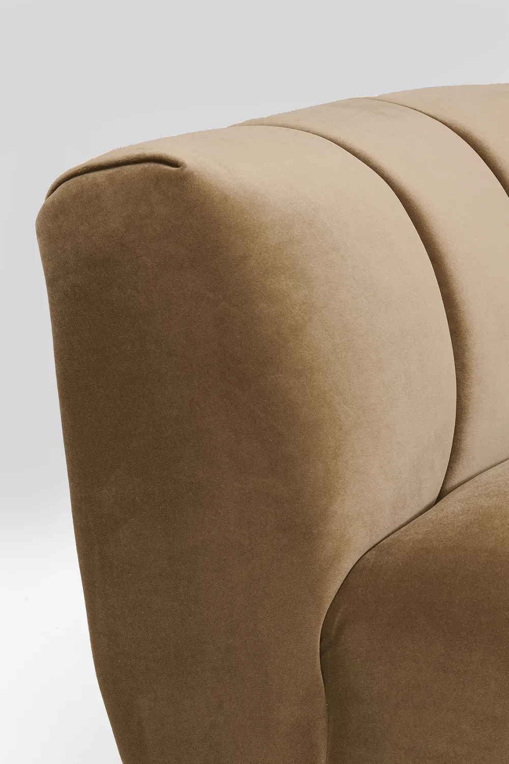 Fotele*KARE Design Fotel Spectra 108x74 Cm Jasnobrązowy