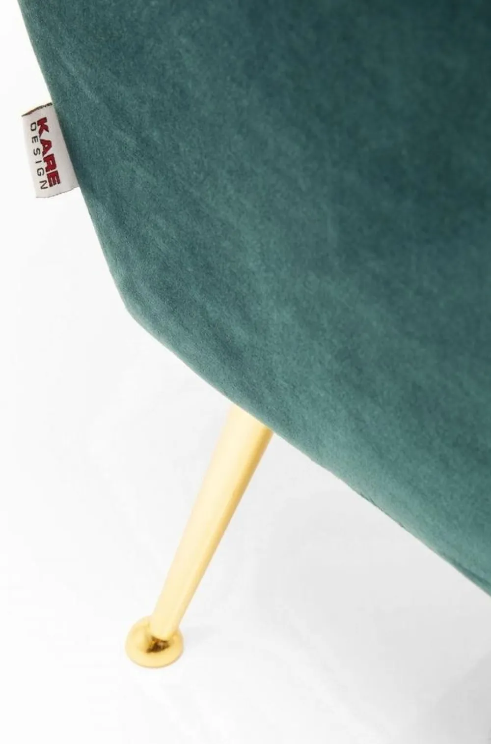 Fotele*KARE Design Fotel Vegas Forever Bluegreen 89x115 Cm Turkusowy