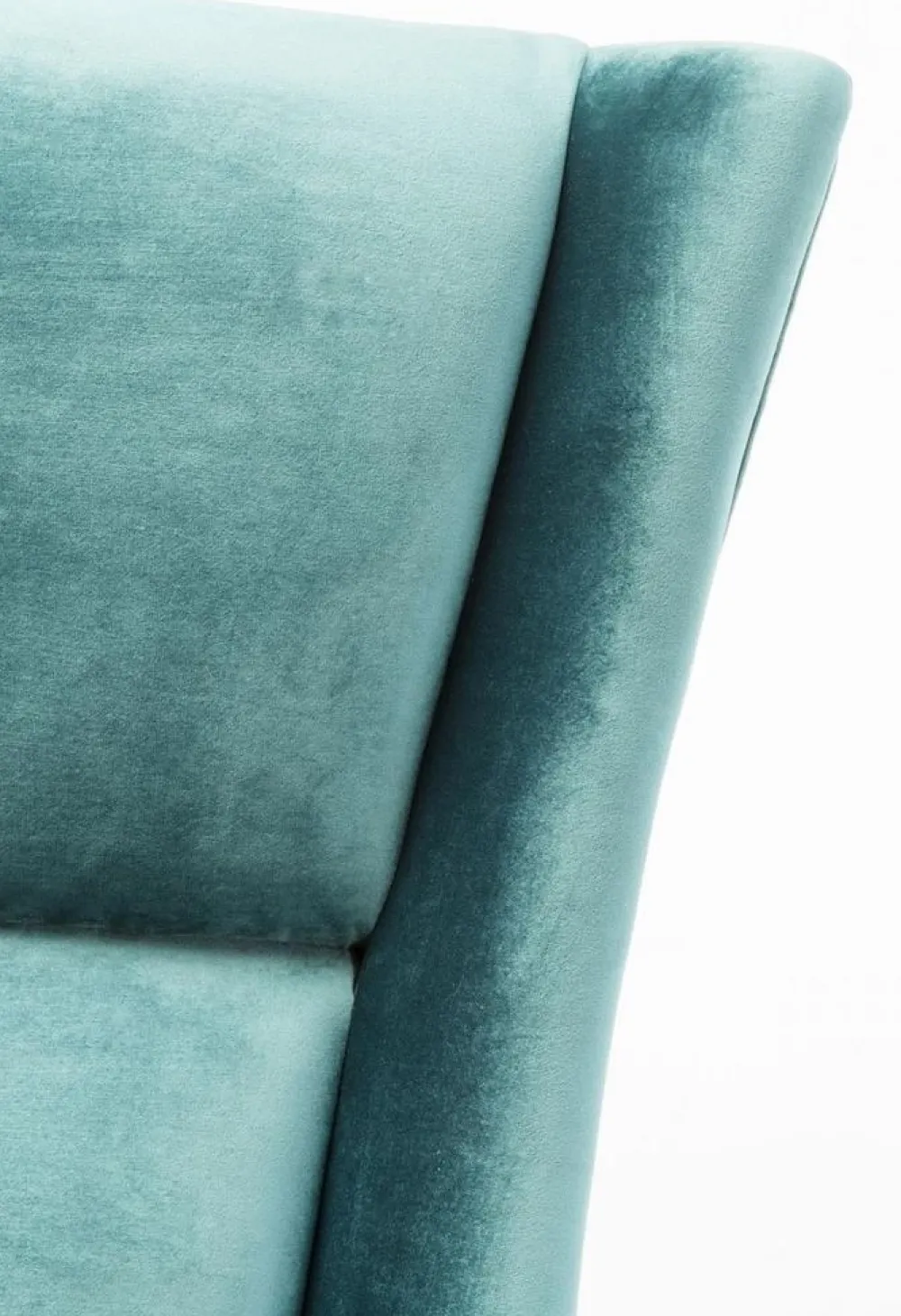 Fotele*KARE Design Fotel Vegas Forever Bluegreen 89x115 Cm Turkusowy