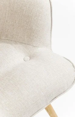 Fotele*KARE Design Fotel Vicky 73x94 Cm Ecru