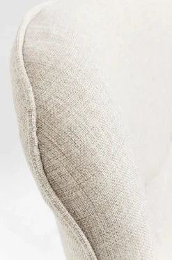 Fotele*KARE Design Fotel Vicky 73x94 Cm Ecru