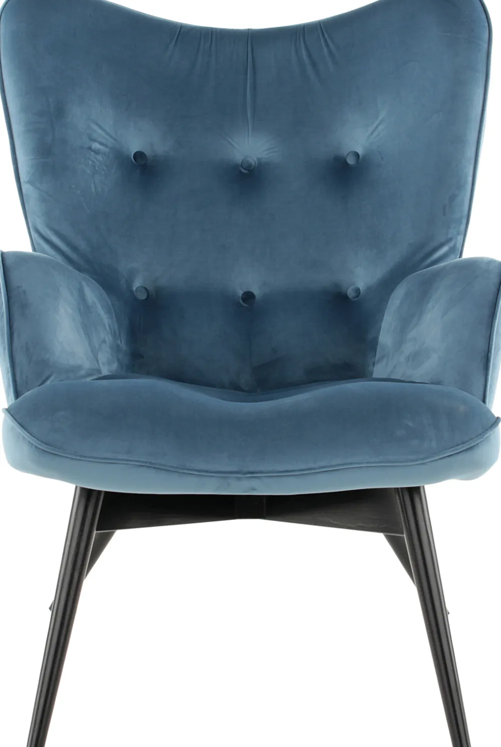 Fotele*KARE Design Fotel Vicky 73x94 Cm Niebieski